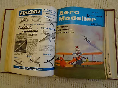 £10 • Buy Aeromodeller Magazines - Sets Of Whole Years In Binders