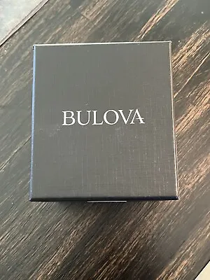 NEW Bulova Watch Presentation Box Matte Black • $20