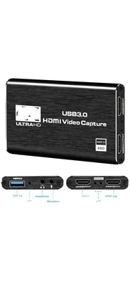 $17.70 • Buy 4K Audio Video Capture Card USB3.0 HDMI Video Capture Device Full HD 1080P 60FPS