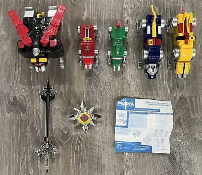 Rare Voltron Third Dimension Mighty Lion Force Trendmasters 1998 Complete Set • $220