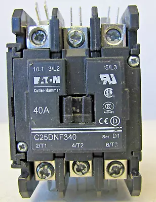 Eaton C25DNF340B 40A Definite Purpose Contactor • $30