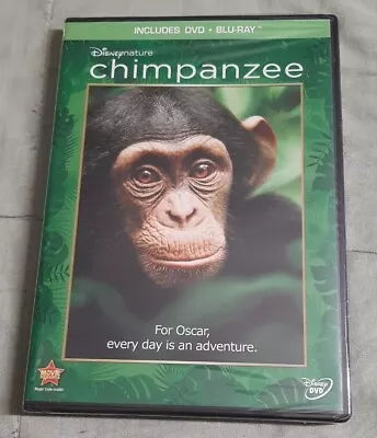 Disneynature Chimpanzee 2 Disc DVD & Blu Ray Combo SEALED NEW 2012 Disney Nature • $4.27