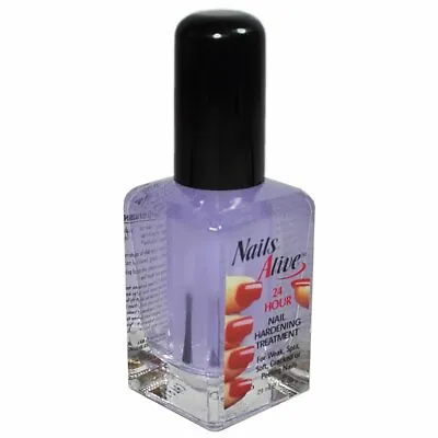 Nails Alive 24 Hour Nail Hardening Treatment For Weak Cracked Nails  1.19 Oz. • $11.99