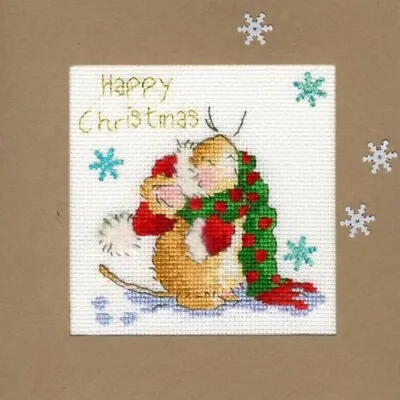 Counting Snowflakes-Bothy Threads-Margaret Sherry-Cross Stitch Greeting Card Kit • $19.79