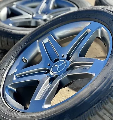 Mercedes G-wagon 19  Amg Wheels Gunmetal Factory Pirelli Tires Tpms G55 G63 G500 • $1500