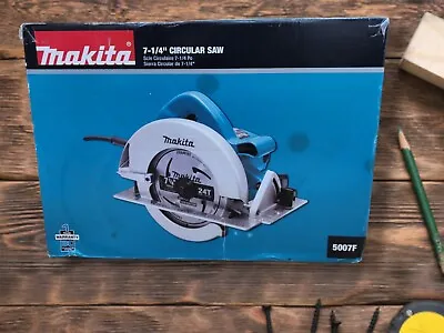 Makita 5007F 7-1/4  Circular Saw Power Tool NEW Factory Sealed! • $160