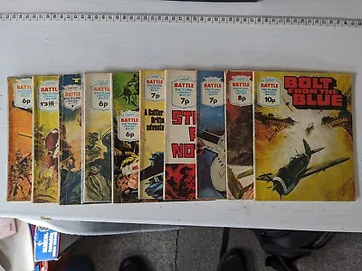 Battle Picture Library - Job Lot Of 10 Comics - Listing 1 • £10