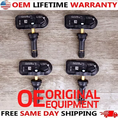 4X TPMS OEM 68249197AA For 2014-18 DODGE RAM 1500 2500 3500 TIRE PRESSURE SENSOR • $35.99