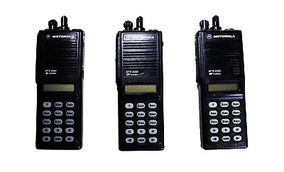 One Motorola MTS2000 800 MHz. Model III Handie-Talkie FM Radio • $49.95