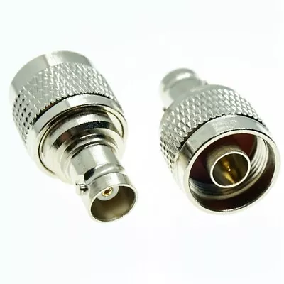 Adapter N Plug Male To BNC Female Jack RF Coaxial Connector Straight New • $3.26