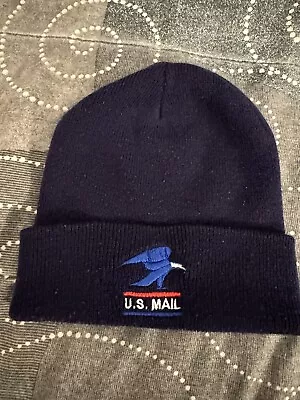 USPS Beanie With USPS Postal Mailman Navy • $5.99