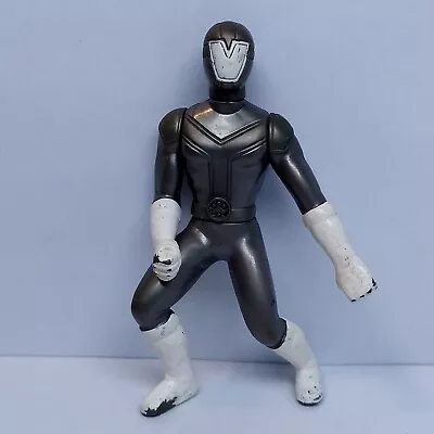 2000 Mcdonalds Power Rangers Lightspeed Rescue Titanium Ranger Action Figure • $1.50