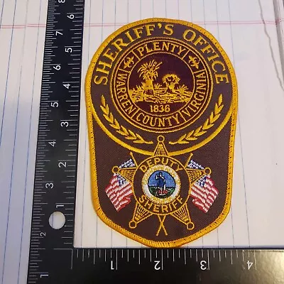 Warren County Sheriff Virginia VA. Virginia Rare Patch Law Deputy Rare  • $8.99