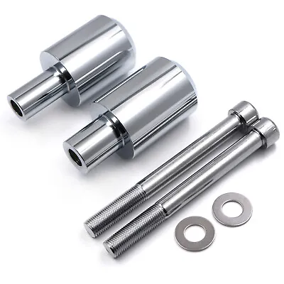 Chrome Aluminum Frame Sliders Crash Protector For 2003-2006 Honda CBR 600RR • $23.95