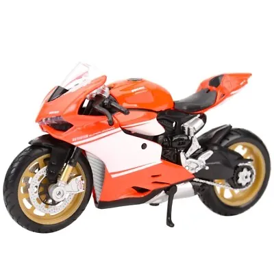 MAISTO 1:18 Ducati 1199 Superleggera MOTORCYCLE DIECAST MODEL Collection Toy US • $17.99