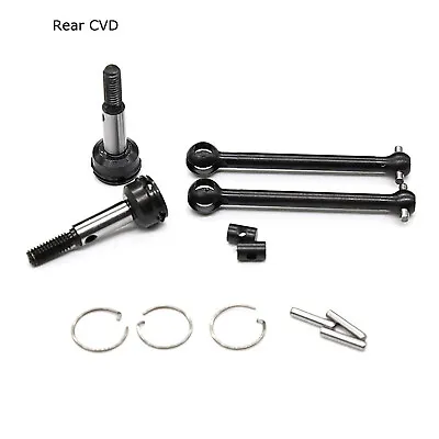 For 1/10 TAMIYA XV01/TC01 RC Car Rear Front 42/39mm CVD Drive Shaft Replacement • £21.24
