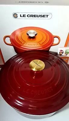 Le Creuset 28cm Round Cast Iron Casserole - RhÔne Colour • £220