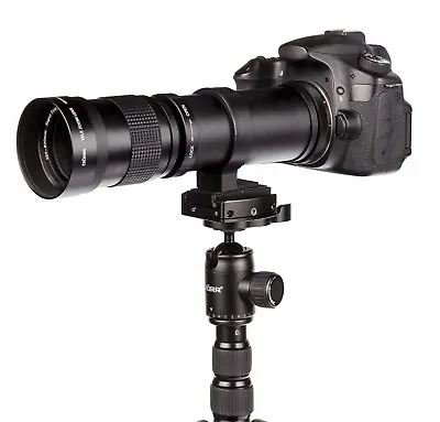 Super Tele 420-800 Mm For Sony A-Mount Alpha 68 33 1115.9oz 33Y 35 37 38 55 • $190.76