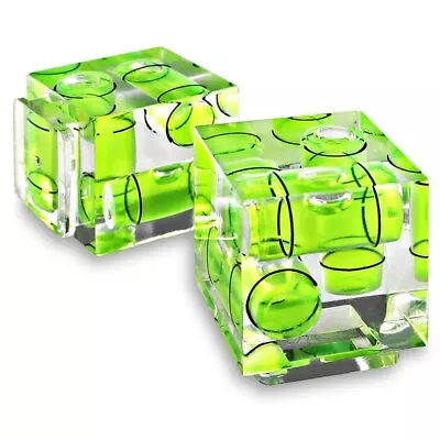 2X(Triple 3 Axis Hot Shoe Bubble Spirit Level Compatible For    DSLR9725 • $14.31