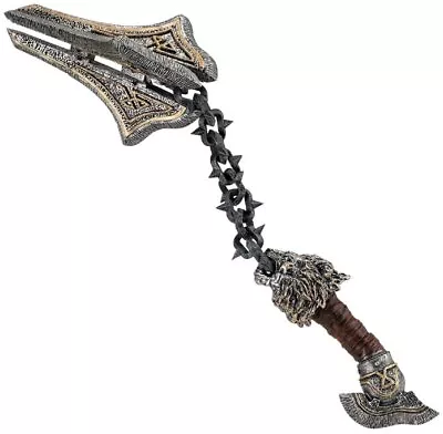 Lion's Flail Weapon Toy Prop Medieval Fancy Dress Up Halloween Costume Accessory • $34.63