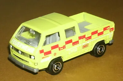 1/64 Scale VW Transporter Crew Cab Feuerwehr Pickup Truck (Type 2 T3) Matchbox • $9.99