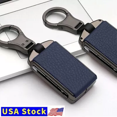 Zinc Leather Remote Fob Car Key Cover Case For Volvo XC90 XC70 S60 S80 Keyless • $19.79