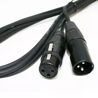 110ohm DMX Lighting & AES EBU Timecode Lead. 3 Pin XLR. 1m 3m 5m 10m Cable • £9.40