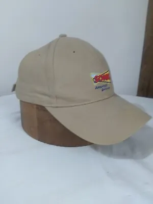 Sonic Drive In Baseball Cap Hat Strap Back Uniform Tan Embroidered Logo READ • $13.99