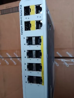 Cisco WS-C2960C-8PC-L V01 Catalyst 2960C 8 Port Ethernet POE Switch • $45