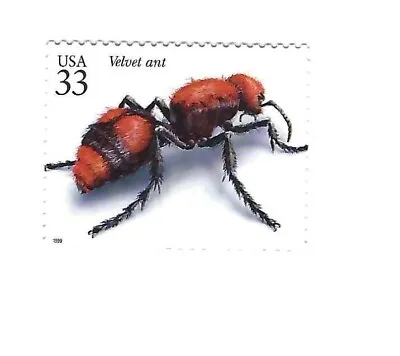 STAMP US SCOTT 3351i  Velvet Ant  33 CENT 1999 MNH • $1.79