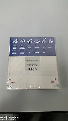 PLASMON P5200W / Gems 501381-000: 5.2Gb Ccw Worm Disk - New • $28.56