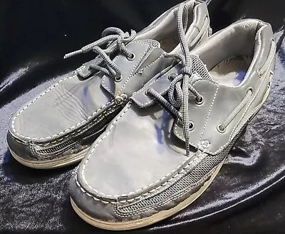  Margaritaville Steady Grey Boat Shoes Size 13 - Free Shipping • $24.99