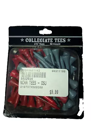 Collegiate Golf Tees 2 3/4 Ohio State Vintage Sealed • $10