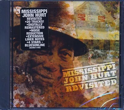 Mississippi John Hurt Revisited *SEALED* W/ Hype Sticker REMASTERED • $8.14