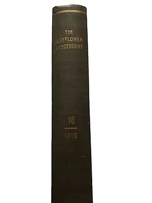 Genealogy Mayflower Descendant Vol. 18. 1916 • $14.99