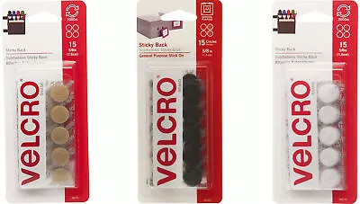 VELCRO Sticky Back Hook & Loop Adhesive Circles • $17.69