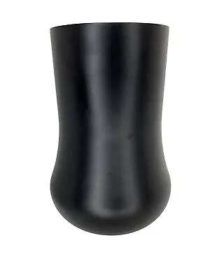 IKEA Raised Pillar Black Metal Candle Holder 7.5” Tall Fits BBW 3 Wick Halloween • $29