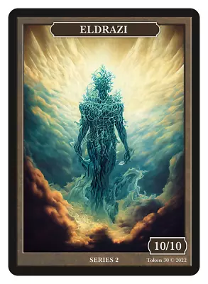 Eldrazi 10/10 Token Givememana Tokens Series 2 Magic The Gathering MTG • $2