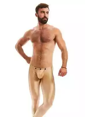 N2N Bodywear Men Light Beige Titan Tights Activewear Size L XL • $81