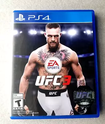 UFC 3 EA SPORTS PlayStation 4 ~ FAST SHIPPING! • $7