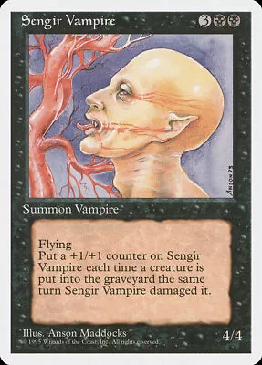 ​Sengir Vampire Near Mint Fourth Edition ​​​​​ • $1.38