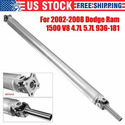 Aluminum Rear Drive Shaft Assembly For 02-08 Dodge Ram 1500 V8 4.7L 5.7L 936-181 • $349.99