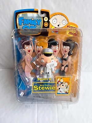 Bnib Mezco Toyz Family Guy Series 6 Sexy Party Stewie Griffin Toy Action Figure • £39.99