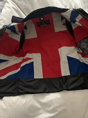 Barbour Kids International Wax Union Jack Jacket. BNWT. Size S (age 6-7). • £40