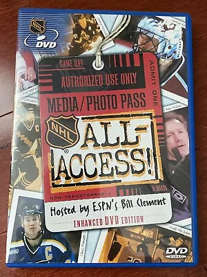 NHL All Access (DVD 2003) Vintage ESPN Bill Clement Hockey • $2