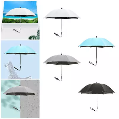 $27.35 • Buy Baby Stroller Umbrella Infant Buggy Pram Trolley Accessories UV 50+ Parasol