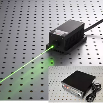 LAB 532nm Green Laser Diode Module + TTL + TEC Cooling + PS-FA Power Supply • $940