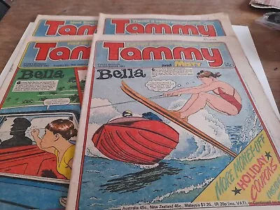 4 Tammy Comics 1981 • £5.99