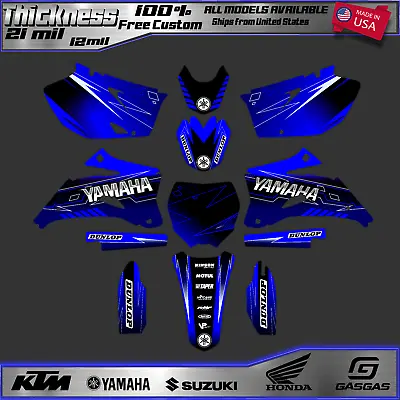 Yamaha YZF250-450 2006 2007 2008 2009 Yzf450 Yz250f Yz450f Graphics Kit Stickers • $133.15