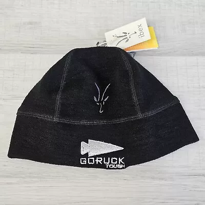 Goruck Tough Ibex Merino Wool Blend Beanie Hat Cap Black • $42.99